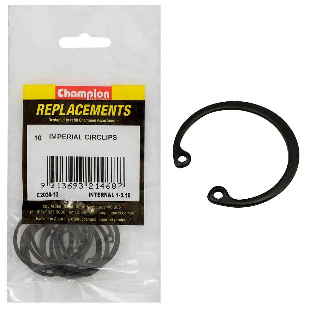 Champion Fasteners Circlip Internal Shaft 1 5/16In (Rtw34) C2030-13