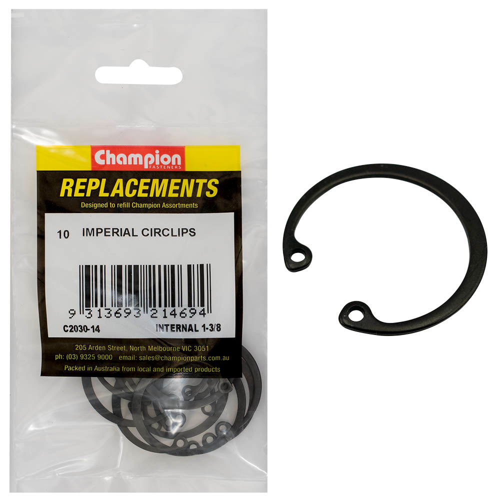 Champion Fasteners Circlip Internal Shaft 1 3/8In (Rtw35) C2030-14
