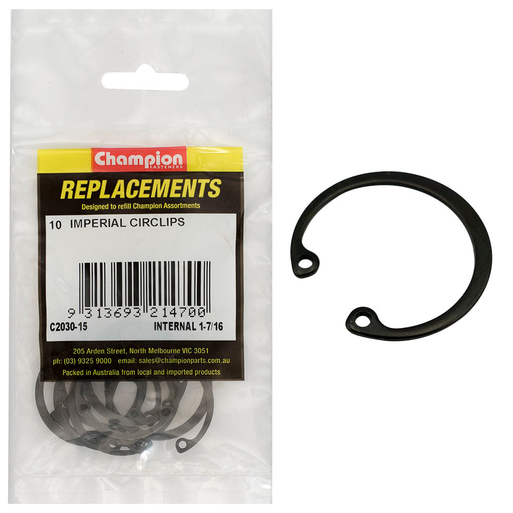 Champion Fasteners Circlip Internal Shaft 1 7/16In (Rtw36) C2030-15