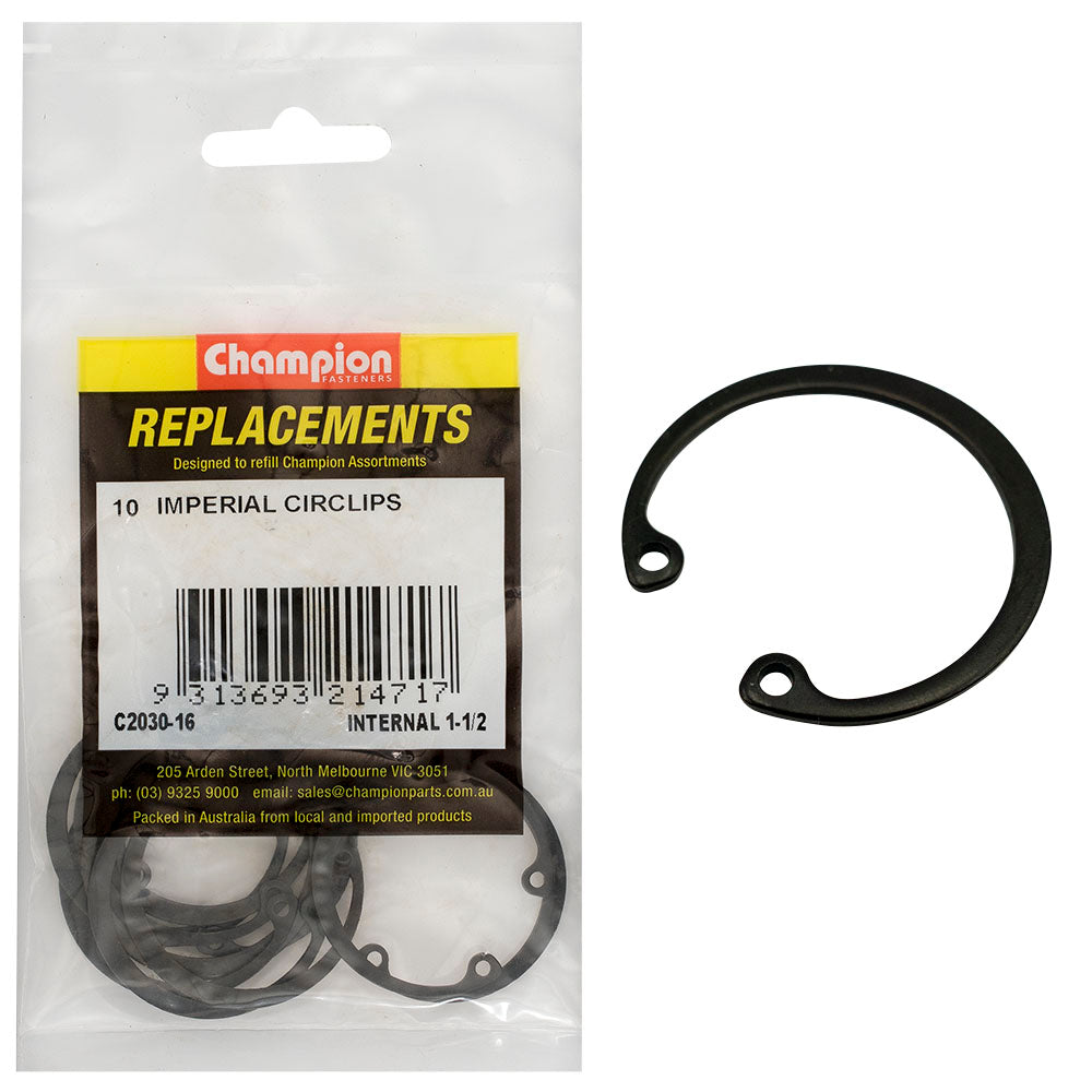 Champion Fasteners Circlips Internal 1.1/2 C2030-16