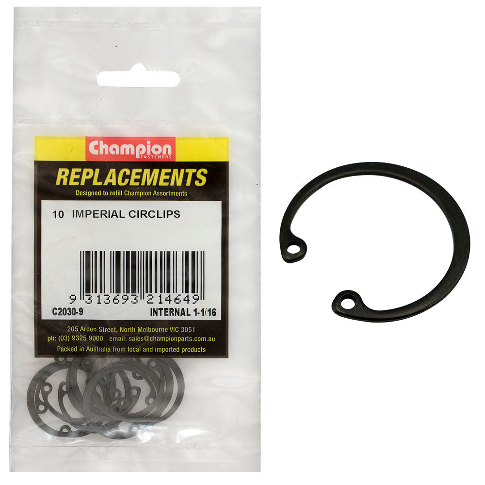 Champion Fasteners Circlip Internal Shaft 1 1/16In (Rtw27) C2030-9