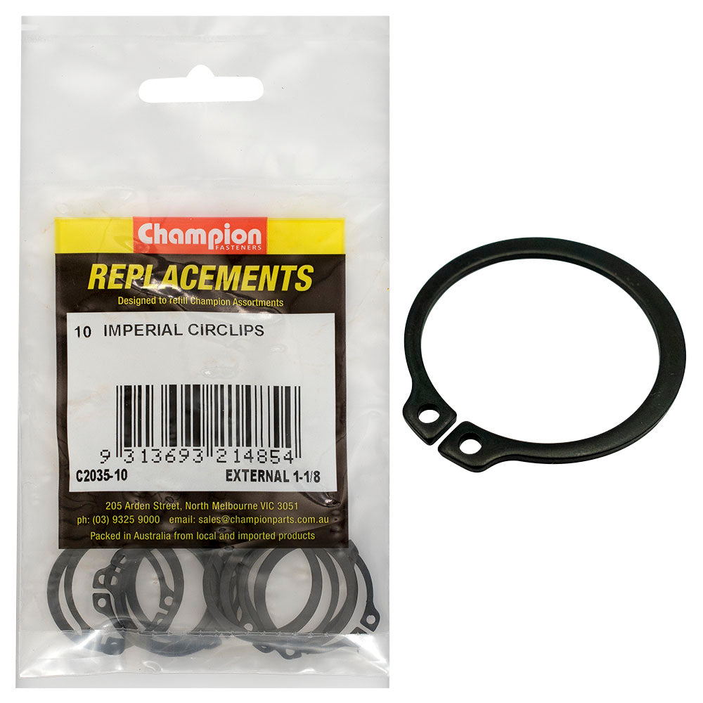 Champion Fasteners Circlip Internal Shaft 1 1/8In (Stw28) C2035-10