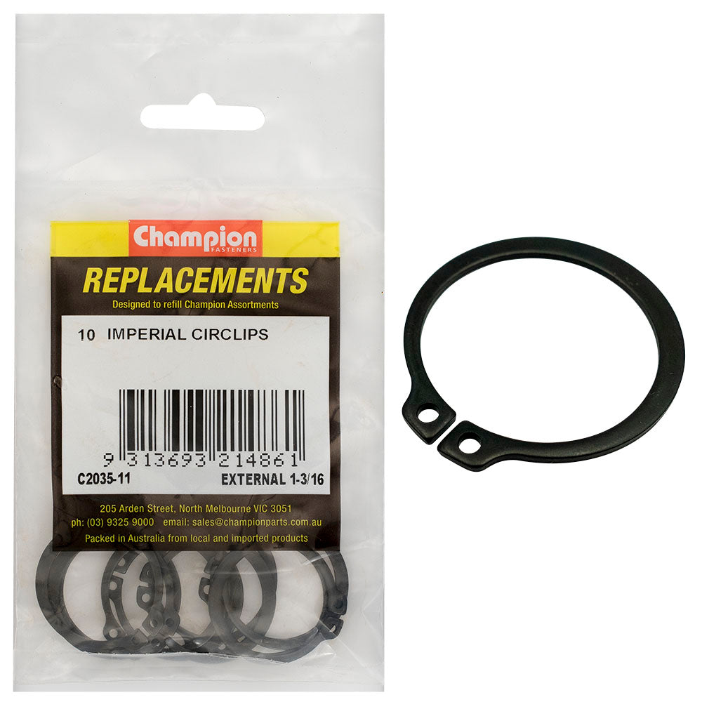Champion Fasteners Circlip Internal Shaft 1 3/16In (Stw30) C2035-11