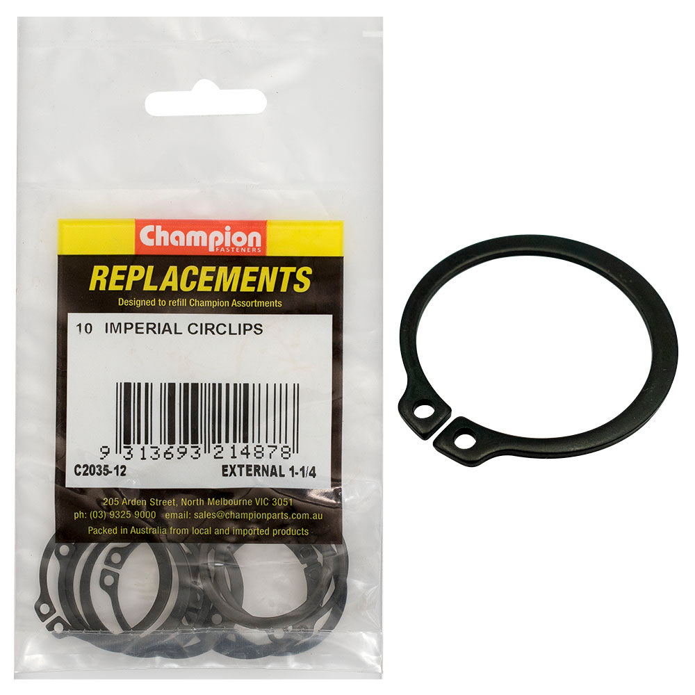 Champion Fasteners Circlip Internal Shaft 1 1/4In (Stw32) C2035-12