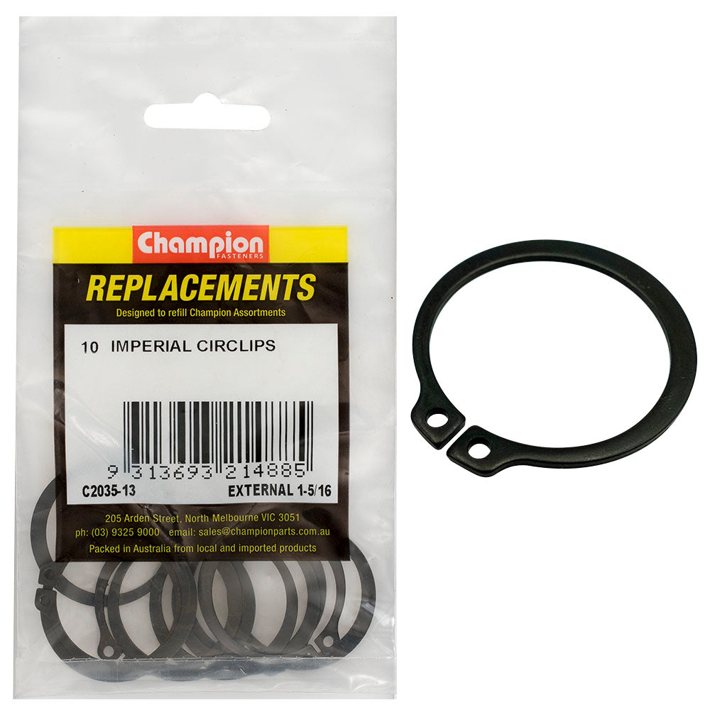 Champion Fasteners Circlip Internal Shaft 1 5/16In (Stw34) C2035-13