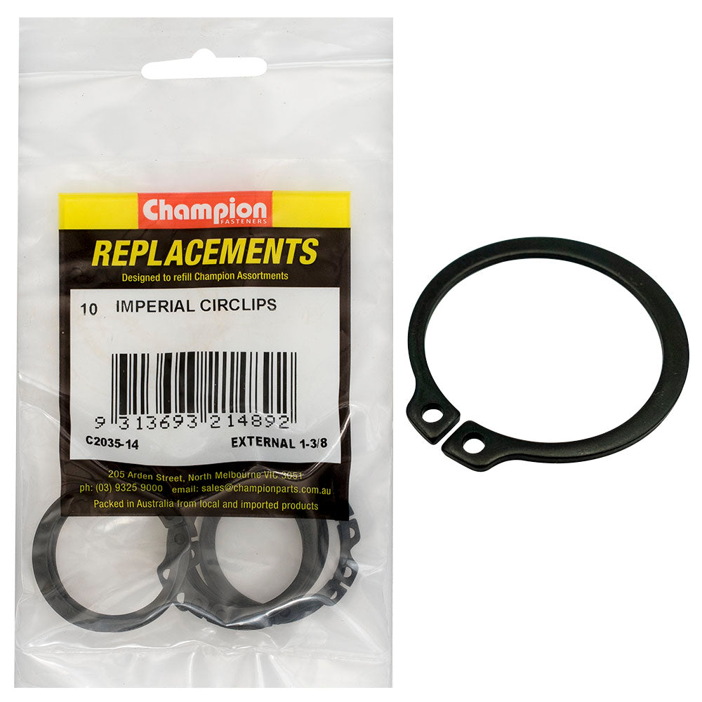 Champion Fasteners Circlip Internal Shaft 1 3/8In (Stw35) C2035-14