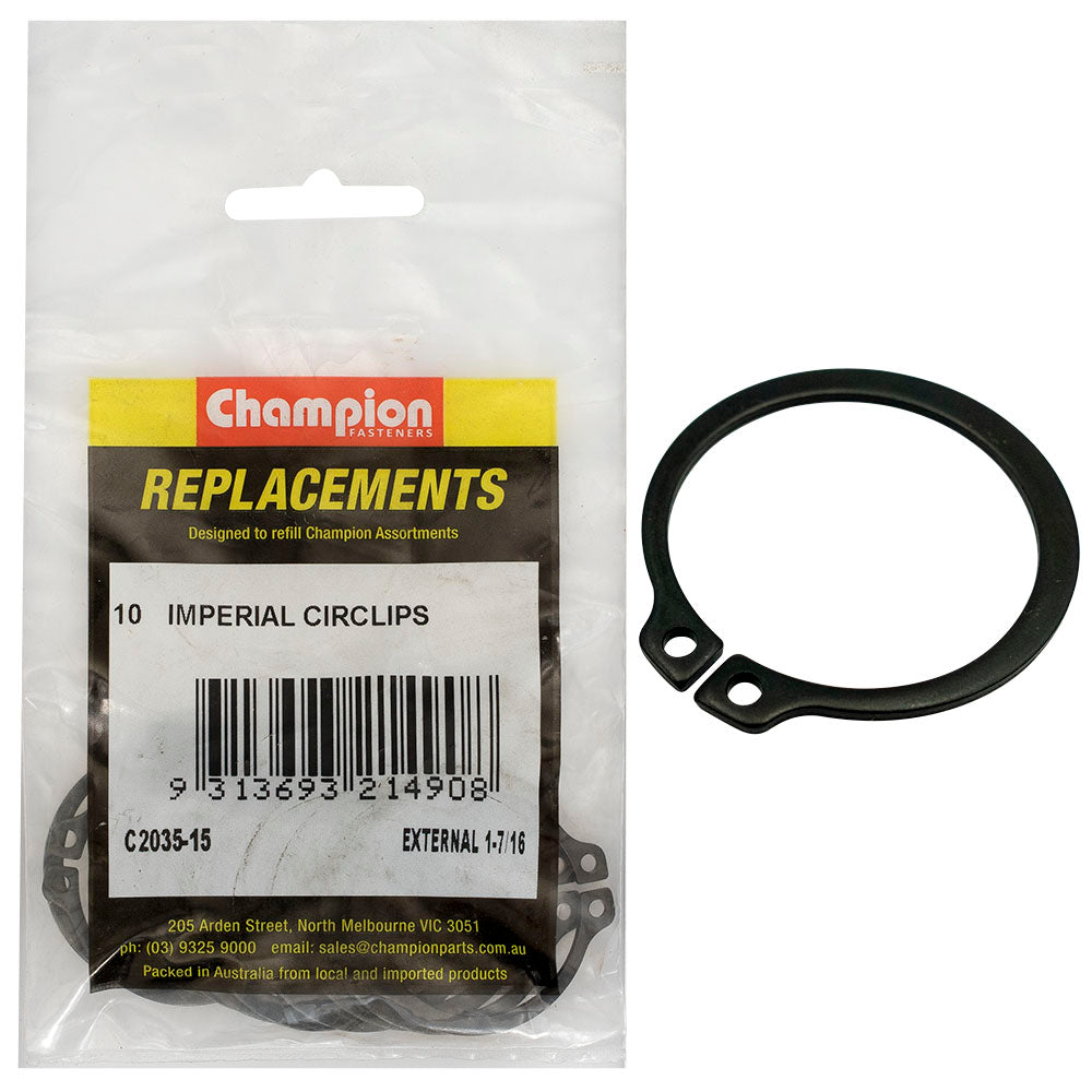Champion Fasteners Circlip Internal Shaft 1 7/16In (Stw36) C2035-15