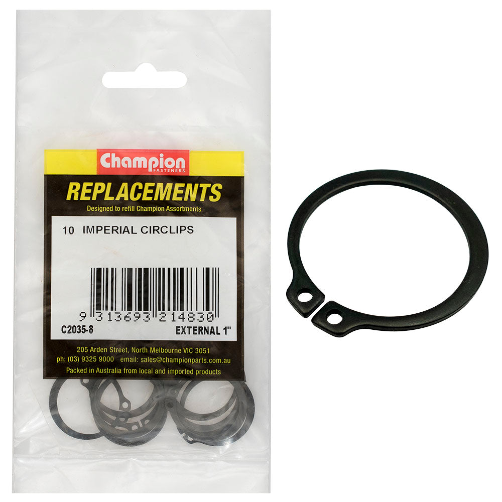 Champion Fasteners Circlip Internal Shaft 1In (Stw25) C2035-8