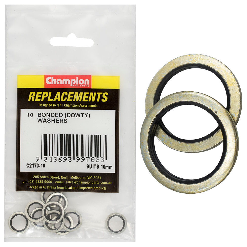 Champion Fasteners Washer Dowty Suit 10mm C2173-10
