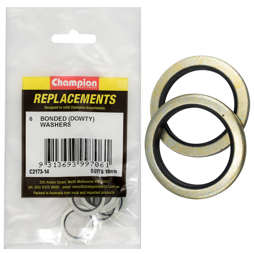 Champion Fasteners Washer Dowty Suit 18mm C2173-14