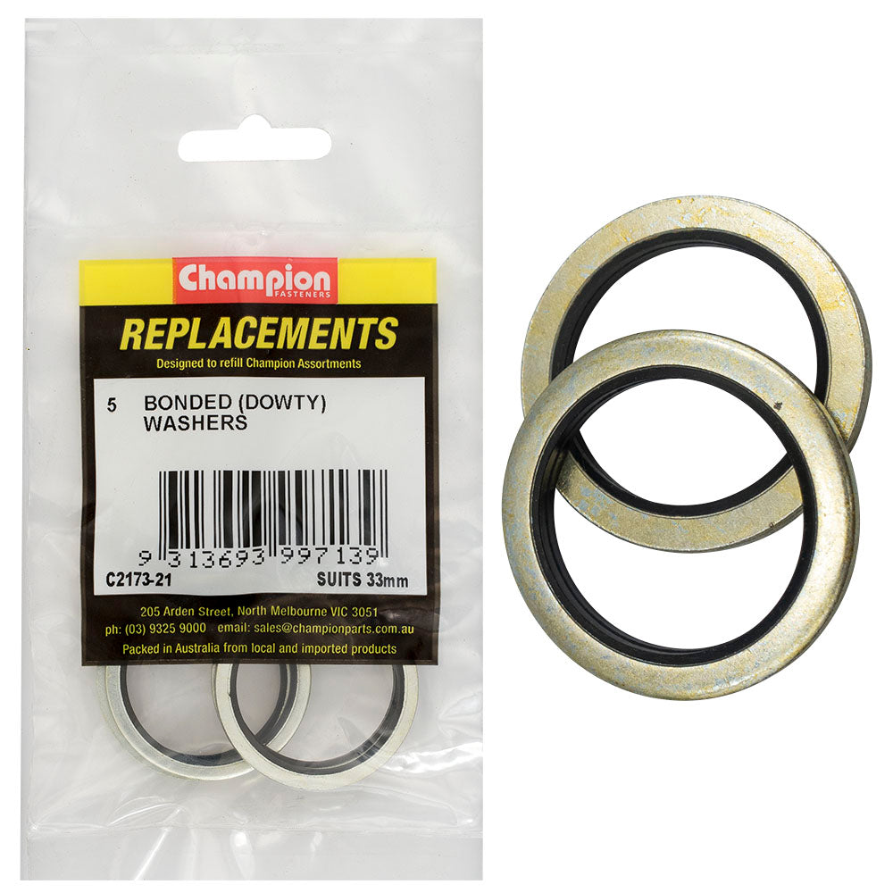 Champion Fasteners Washer Dowty Suit 33mm C2173-21