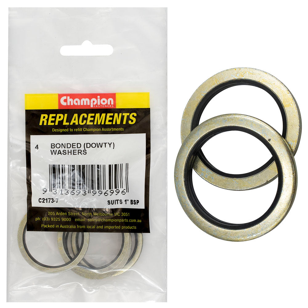 Champion Fasteners Washer Dowty Suit 1In Bsp C2173-7