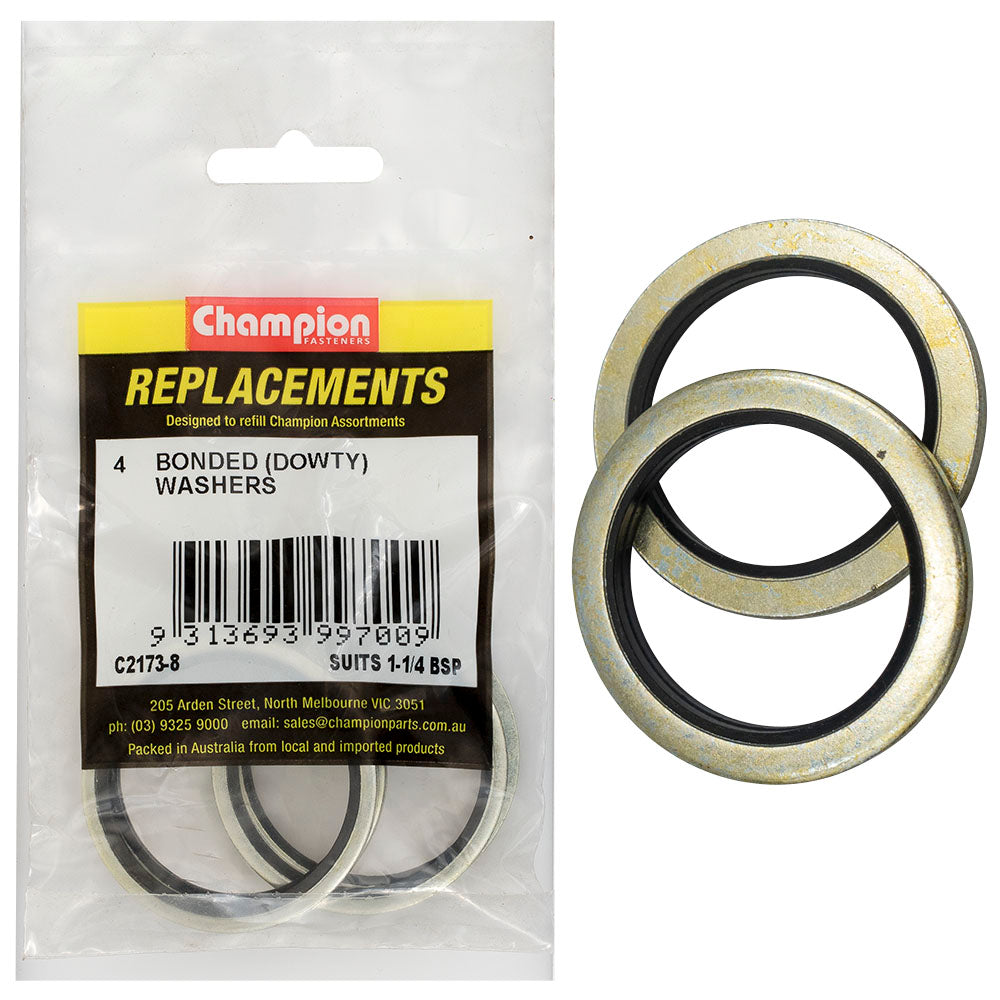 Champion Fasteners Washer Dowty Suit 1 1/4In Bsp C2173-8