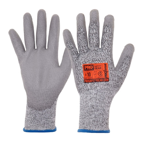 Prochoice Cut Resistant Glove Pu Palm Size 10 C5PUD10
