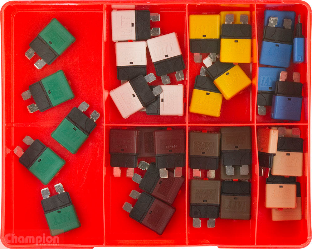 Champion Fasteners Circuit Breaker Fuse Assortment CA113