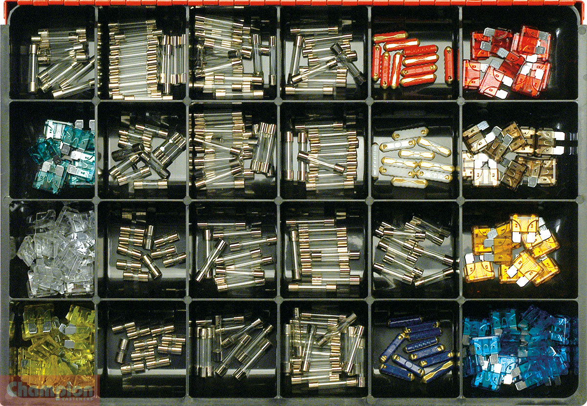 Champion Fasteners Auto Fuse Master Kit CA2005