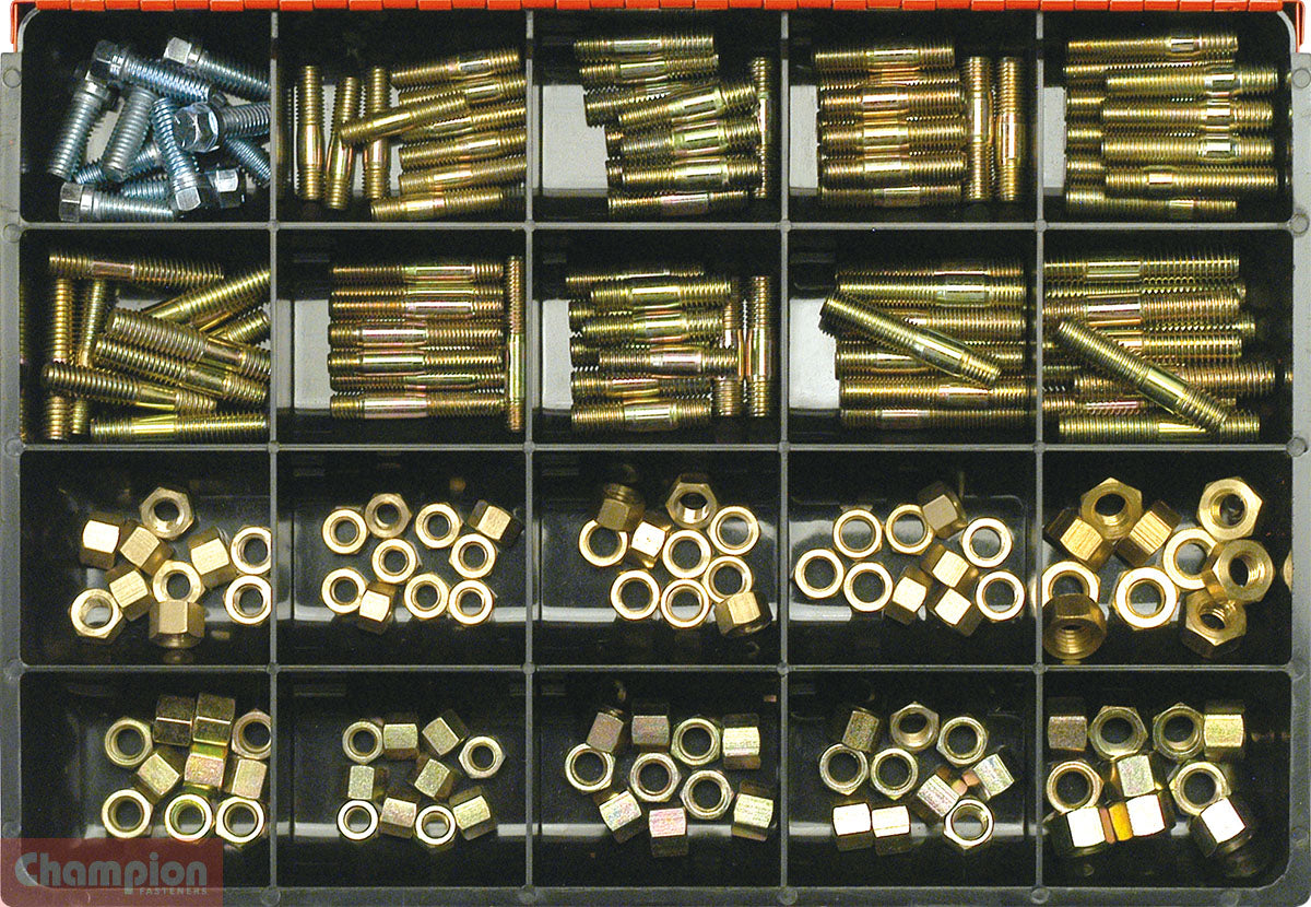 Champion Fasteners Manifold Stud & Nut Master Kit CA2096