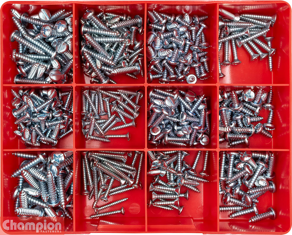 Champion Fasteners Imperial Brass Welch Plug Assortment CA42