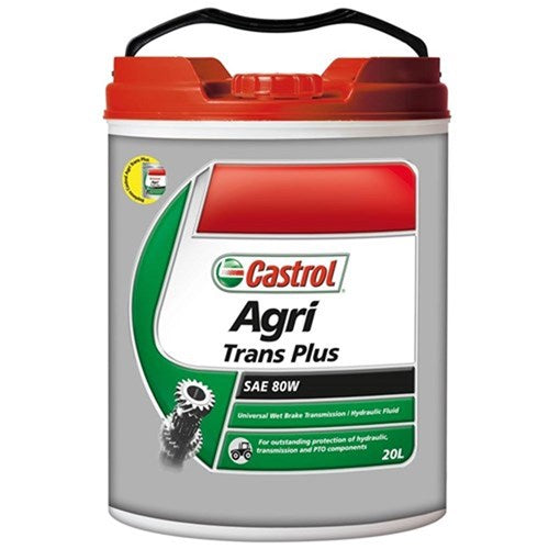 Castrol TRANSMAX AGRI Trans Plus 80W Engine Fluid 20L 3431044