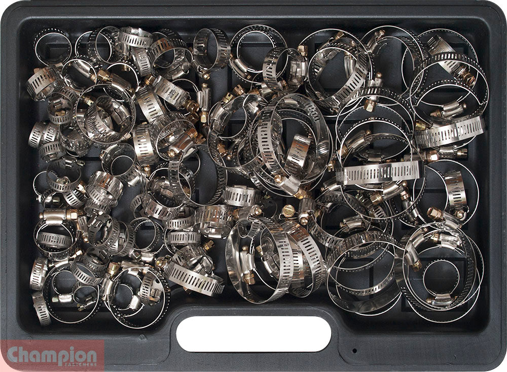 Champion Fasteners Hose Clamp Assortment CHCA120
