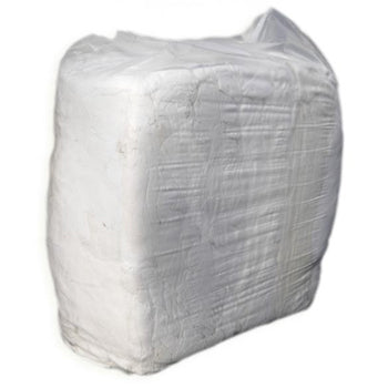 Rags Singlet White 15Kg COV-SING008-15