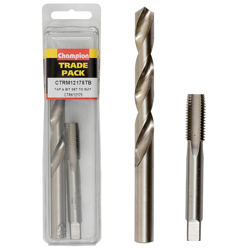 Champion Fasteners Tap & Drill Bit Refills M12 X 1.75mm CTRM12175TB