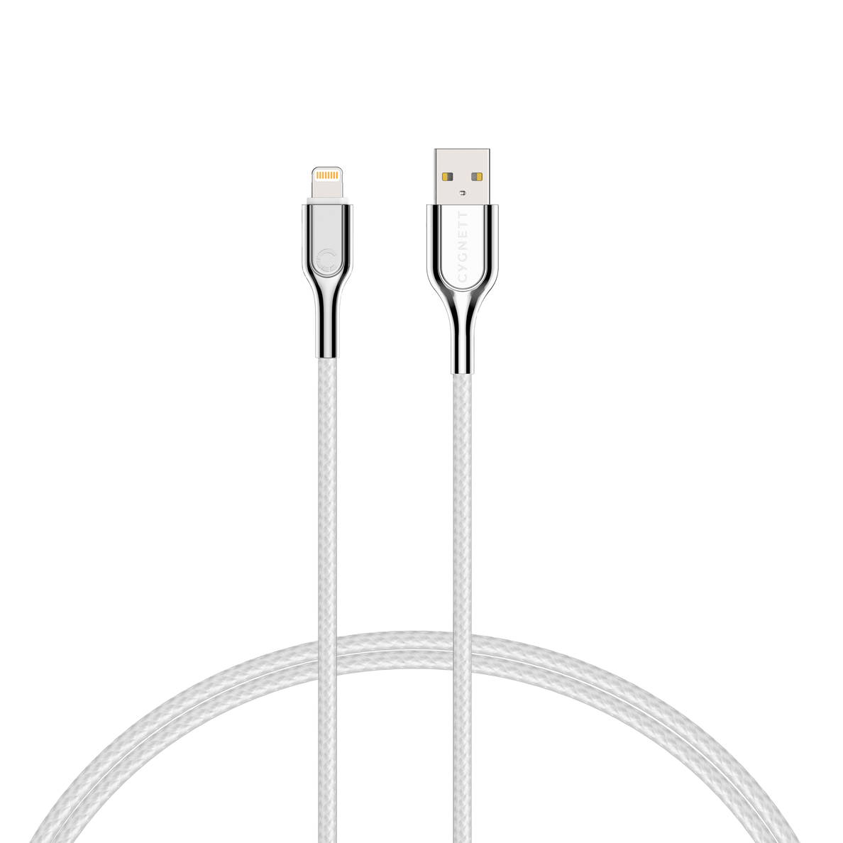 Cygnett Armored Lightning To USB-A Cable 2M White CY2686PCCAL