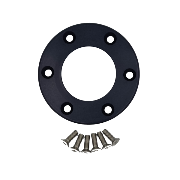 MOMO Competition Black Center Ring Flat Top