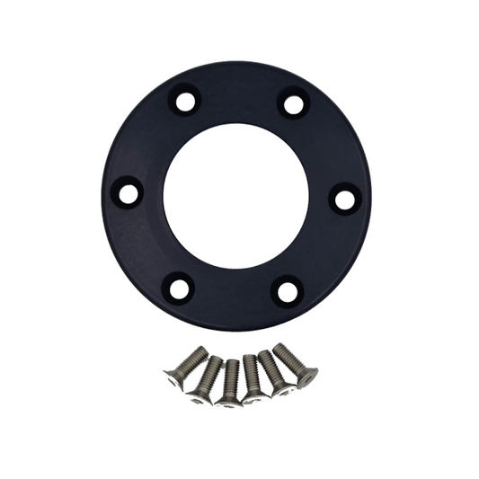 MOMO Competition Black Center Ring Flat Top