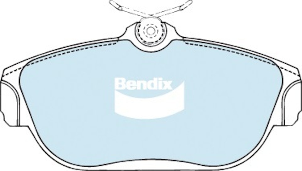 Bendix Brake Pads Set - General Ct DB1198CT