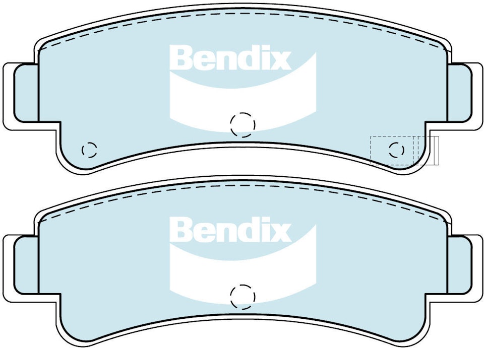 Bendix Disc Brake Pad DB1211PR