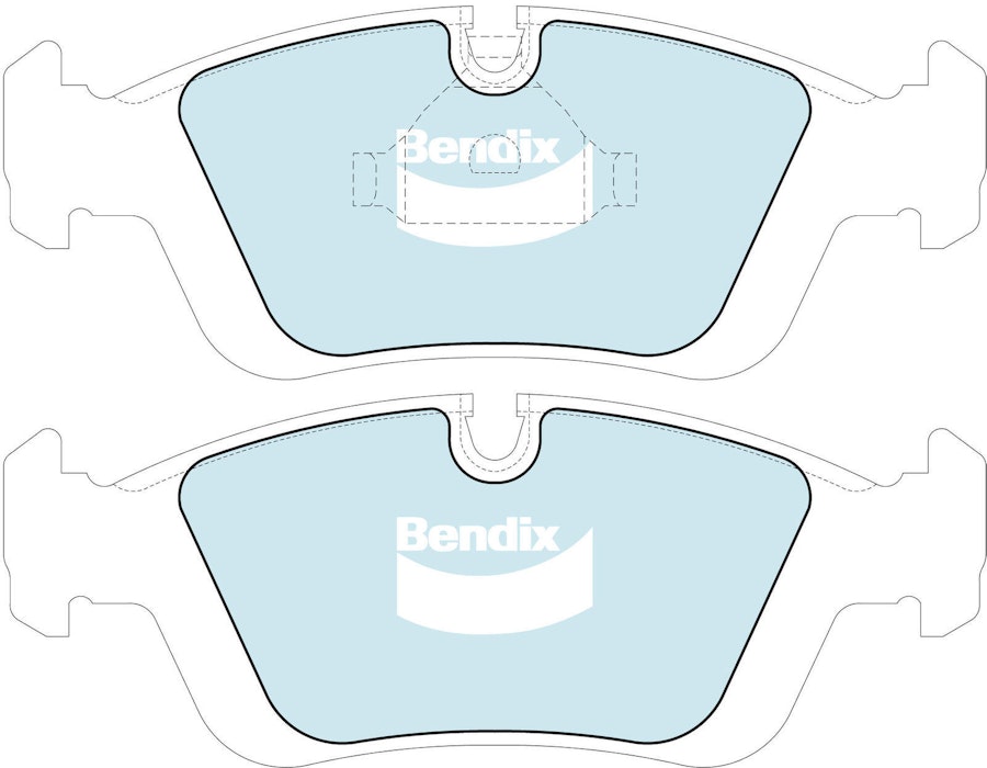 Bendix Brake Pads Set - General Ct DB1224CT