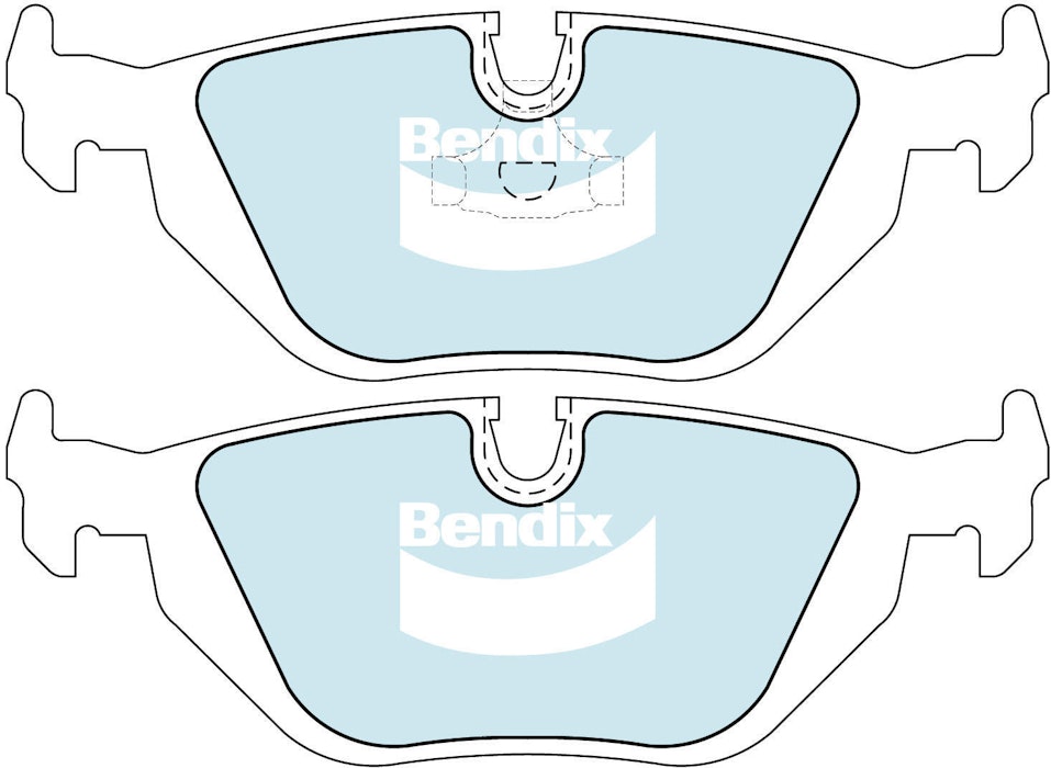 Bendix Brake Pads Set - General Ct DB1245CT