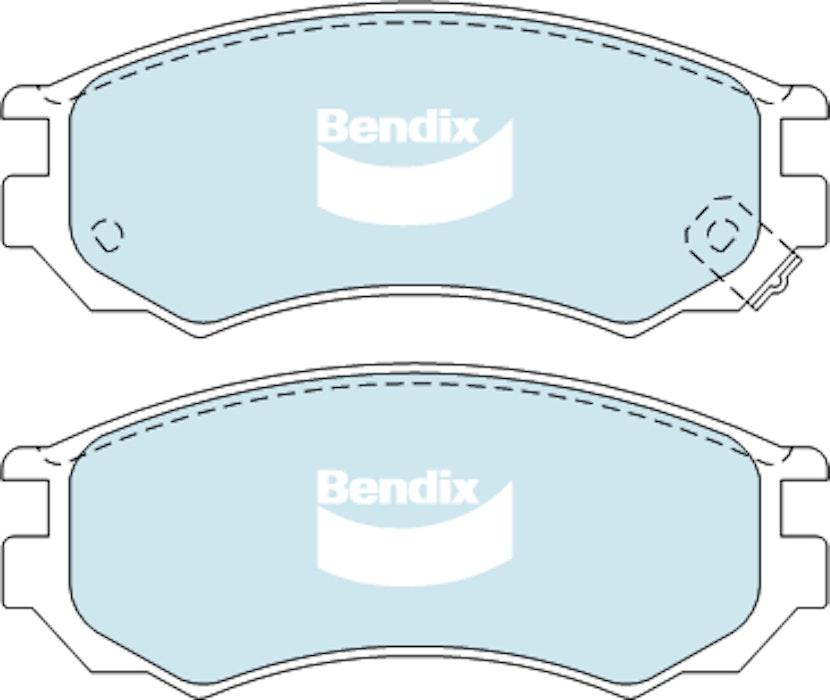 Bendix Disc Brake Pad DB1281PR