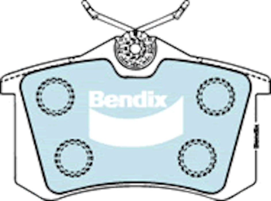 Bendix Brake Pad Set - General Ct DB1449CT