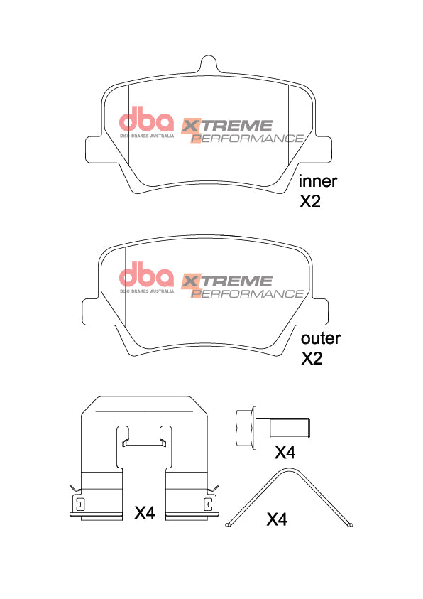 DBA Street Series Brake Pads DB15179XP