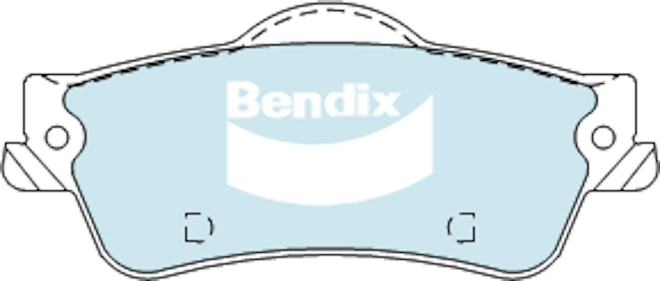 Bendix Ultimate + Disc Pad Set DB1766 ULT+