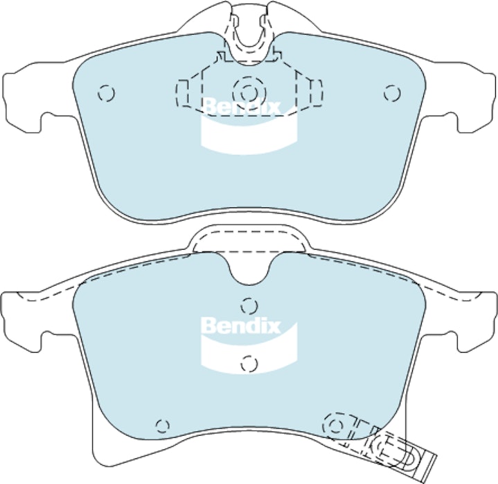 Bendix Disc Brake Pad DB1808PR