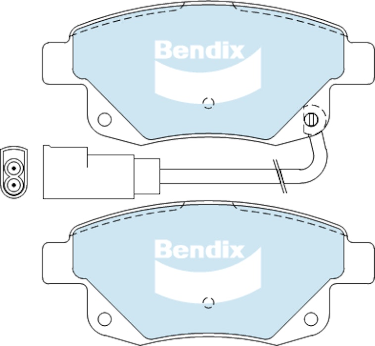 Bendix Disc Brake Pad DB1968PR