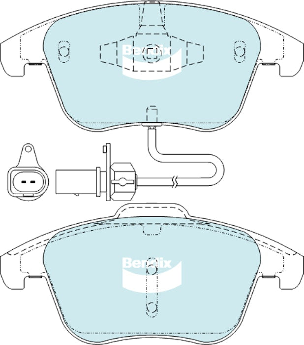 Bendix Disc Brake Pad DB2184PR
