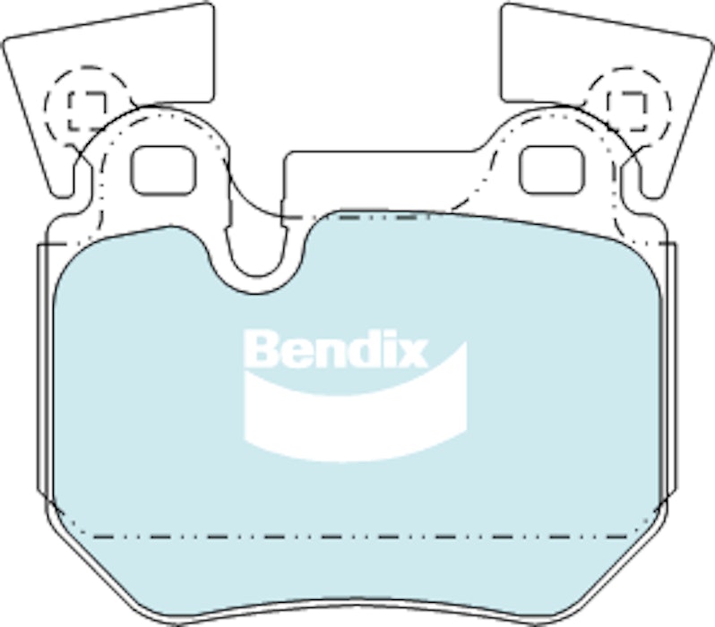 Bendix Disc Brake Pad DB2196PR