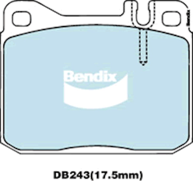 Bendix Disc Brake Pad DB243PR