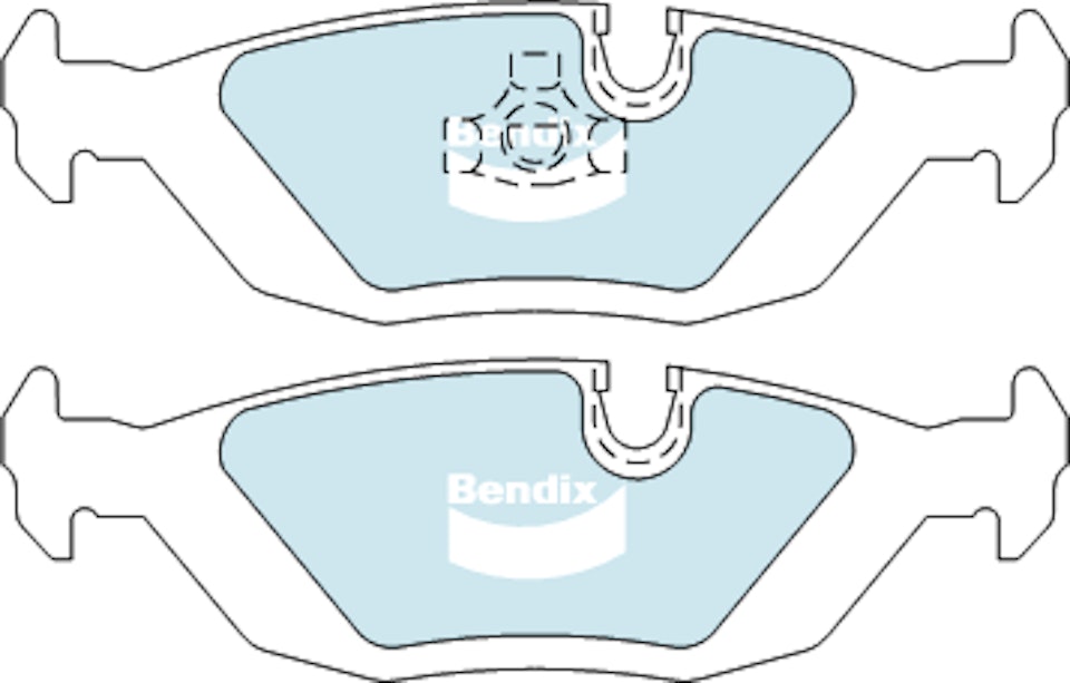 Bendix Pad Set-Disc Brake Race DB296BR