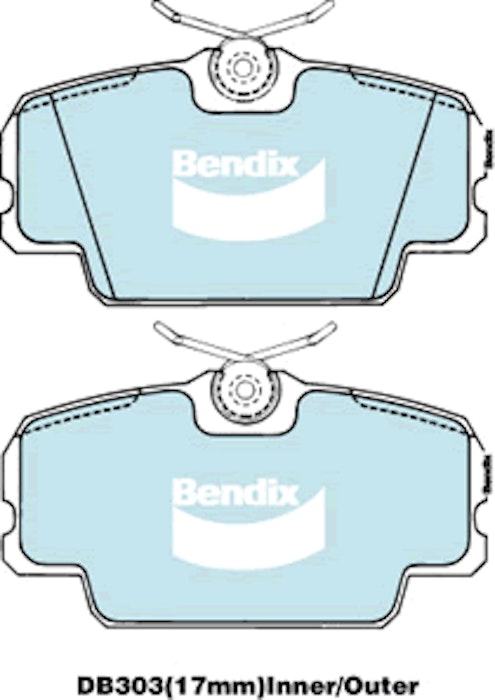 Bendix Pad Set-Disc Brake Race DB303BR