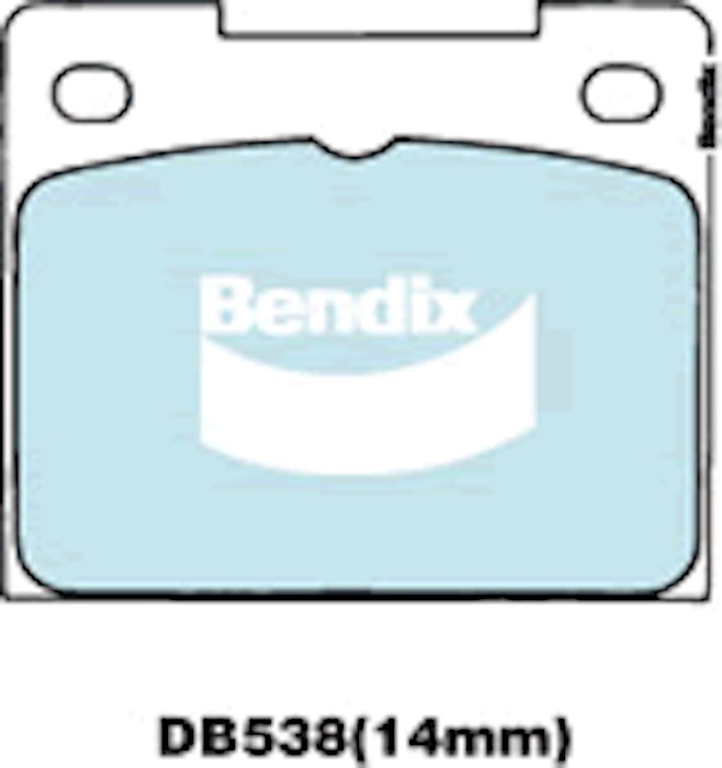 Bendix Disc Brake Pad DB538PR