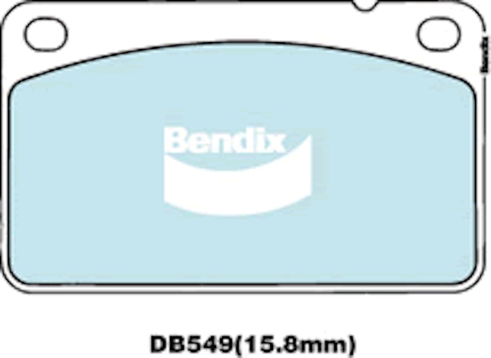 Bendix Pad Set-Disc Brake Race DB549BR