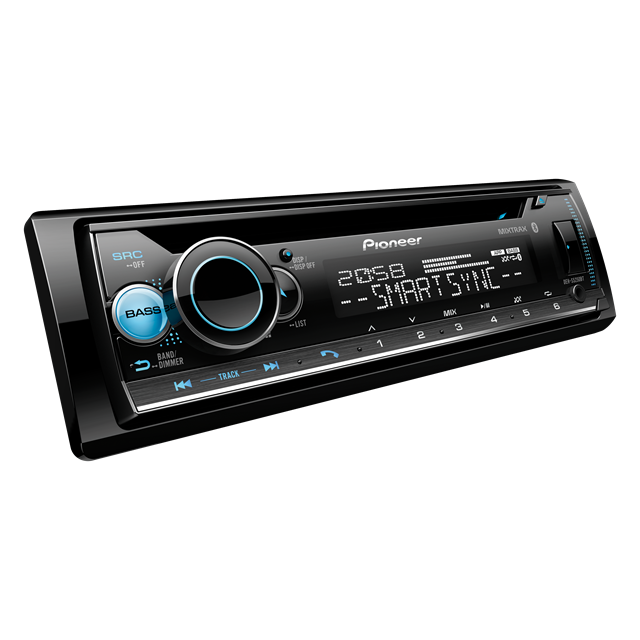 Pioneer 1Dn Dual BT Usb Cd Tuner No Remote DEH-S5250BT-NR