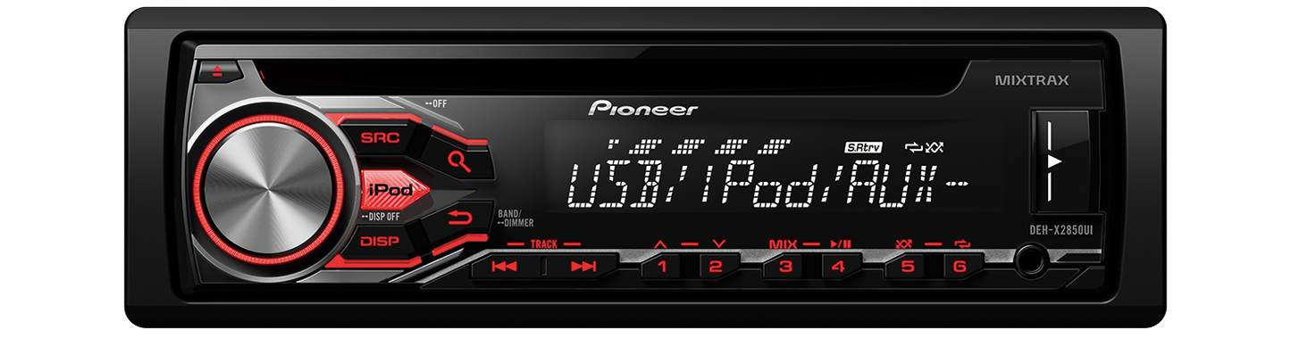 Pioneer Iphone Cd Usb Tuner DEHX2850UISB