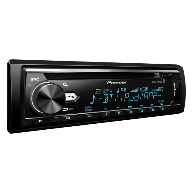 Pioneer Head Unit W/ Bluetooth Spotify And Smart Phone Connect DEHX7850BTSB