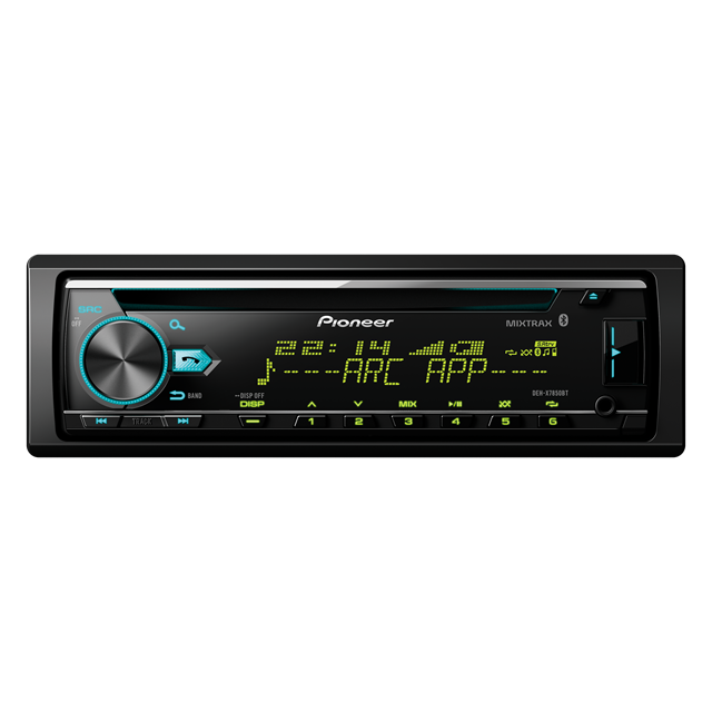 Pioneer Head Unit W/ Bluetooth Spotify And Smart Phone Connect DEHX7850BTSB